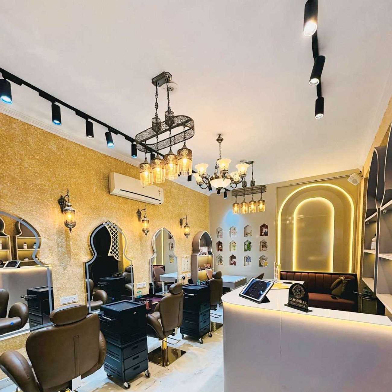 Sammohak Salon interior — Pratap Nagar, Jaipur